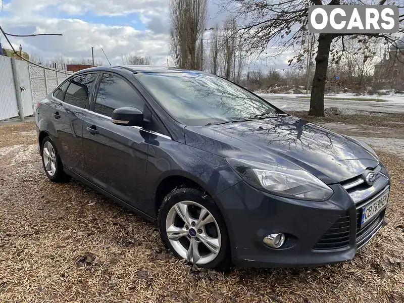 Седан Ford Focus 2013 1 л. Ручна / Механіка обл. Чернігівська, Чернігів - Фото 1/21