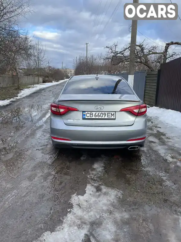 Седан Hyundai Sonata 2014 2.36 л. Автомат обл. Черниговская, Чернигов - Фото 1/19