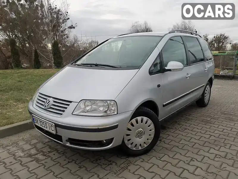 Мінівен Volkswagen Sharan 2005 1.9 л. Ручна / Механіка обл. Рівненська, Дубно - Фото 1/21