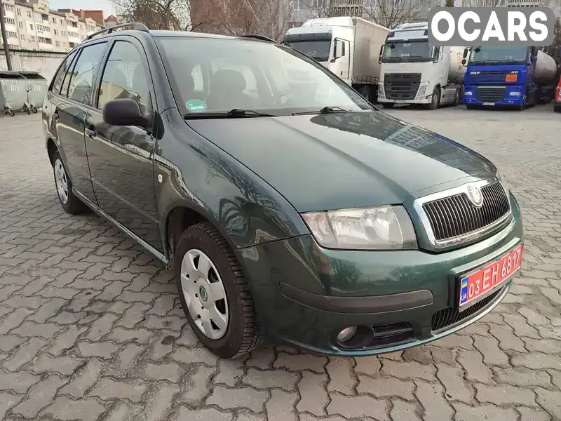 Универсал Skoda Fabia 2005 1.4 л. Ручная / Механика обл. Волынская, Луцк - Фото 1/21