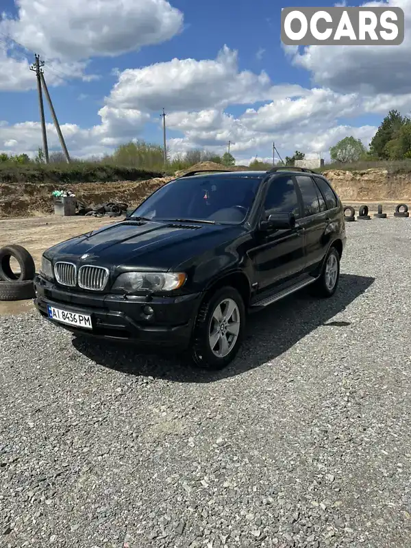 Внедорожник / Кроссовер BMW X5 2003 3 л. Автомат обл. Киевская, Иванков - Фото 1/21