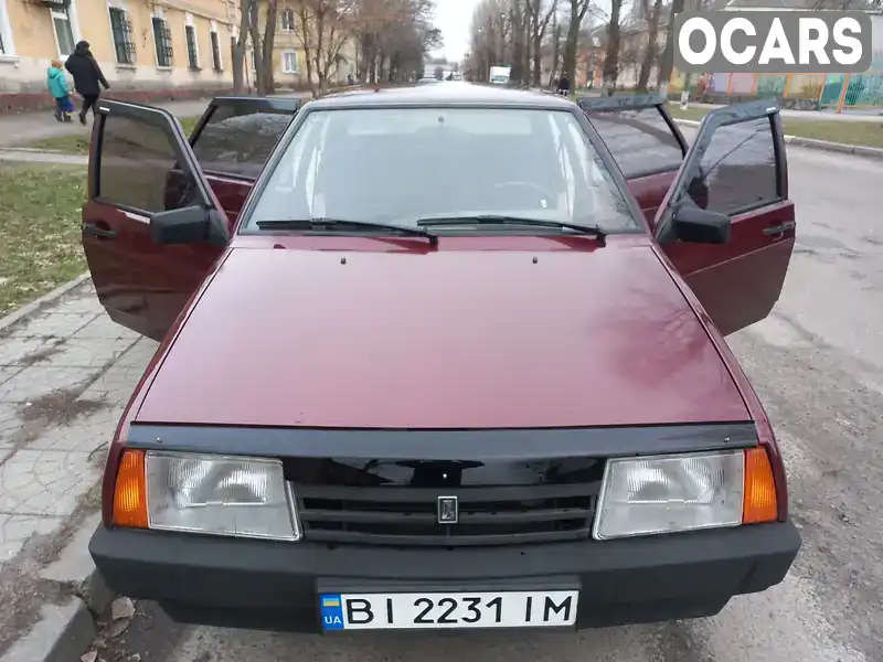 Седан ВАЗ / Lada 21099 2009 1.6 л. Ручная / Механика обл. Полтавская, Кременчуг - Фото 1/19