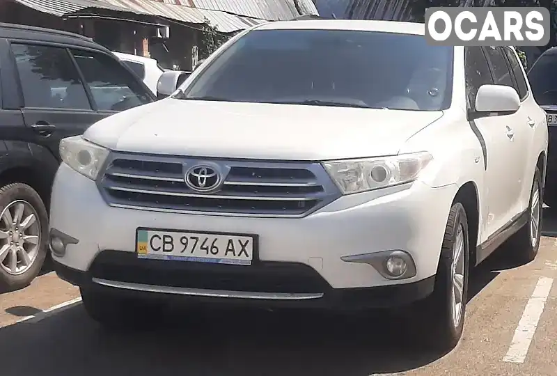 Позашляховик / Кросовер Toyota Highlander 2012 3.46 л. Автомат обл. Київська, Київ - Фото 1/10