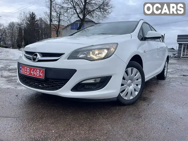 Универсал Opel Astra 2016 1.6 л. Ручная / Механика обл. Черниговская, Бахмач - Фото 1/21
