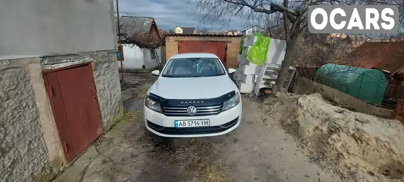 Седан Volkswagen Passat 2012 2.49 л. Автомат обл. Вінницька, Вінниця - Фото 1/9