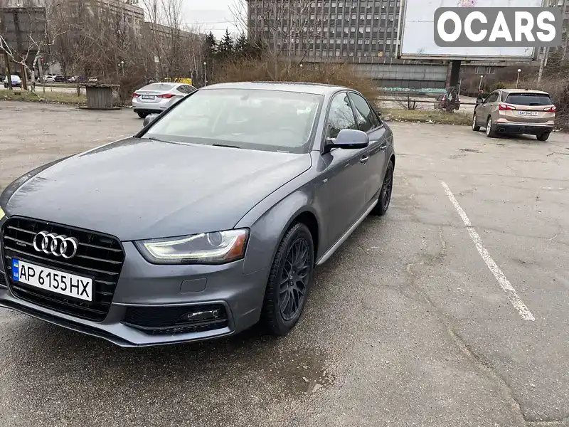 Седан Audi A4 2014 2 л. Автомат обл. Запорізька, Запоріжжя - Фото 1/14