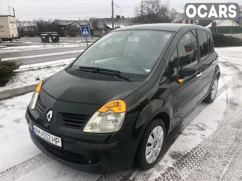 Хетчбек Renault Modus 2005 1.6 л. Автомат обл. Житомирська, Житомир - Фото 1/10