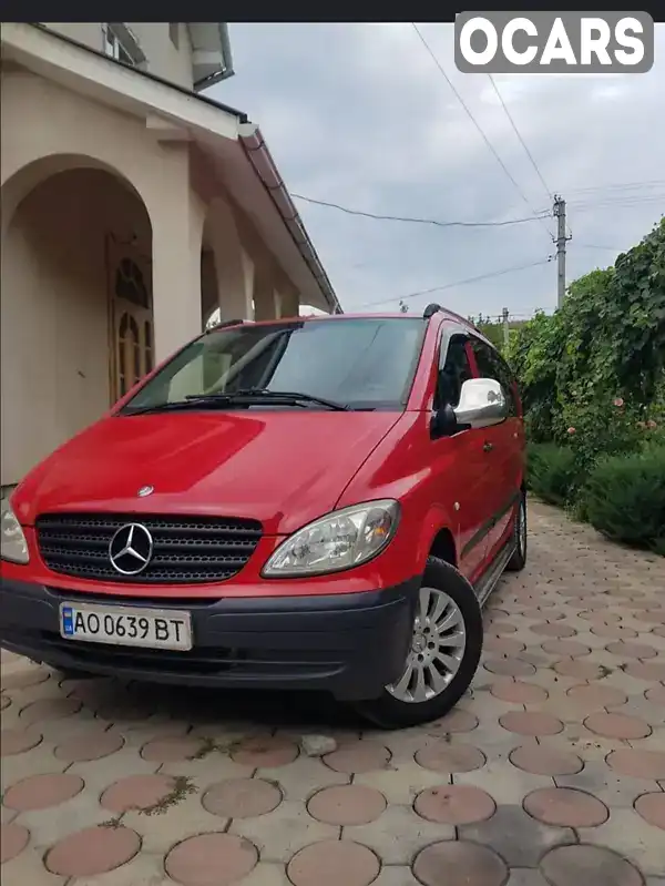 Минивэн Mercedes-Benz Vito 2008 2.15 л. Ручная / Механика обл. Закарпатская, Хуст - Фото 1/15