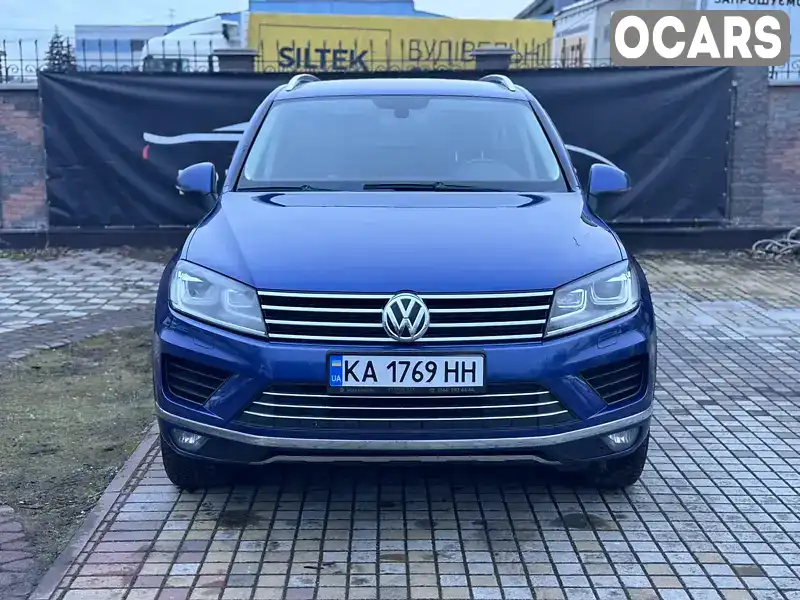 Позашляховик / Кросовер Volkswagen Touareg 2014 2.97 л. Автомат обл. Київська, Київ - Фото 1/21