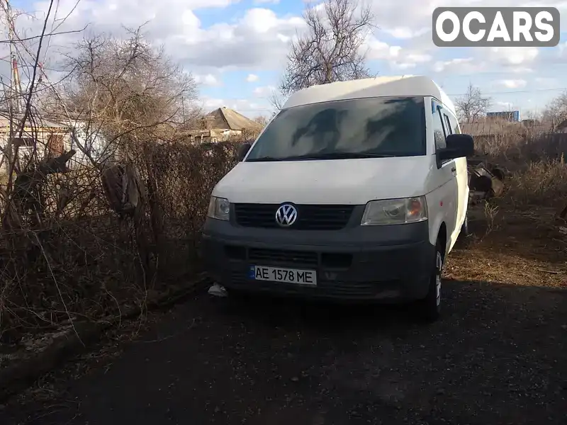 Мінівен Volkswagen Transporter 2006 1.98 л. Ручна / Механіка обл. Дніпропетровська, Кривий Ріг - Фото 1/8