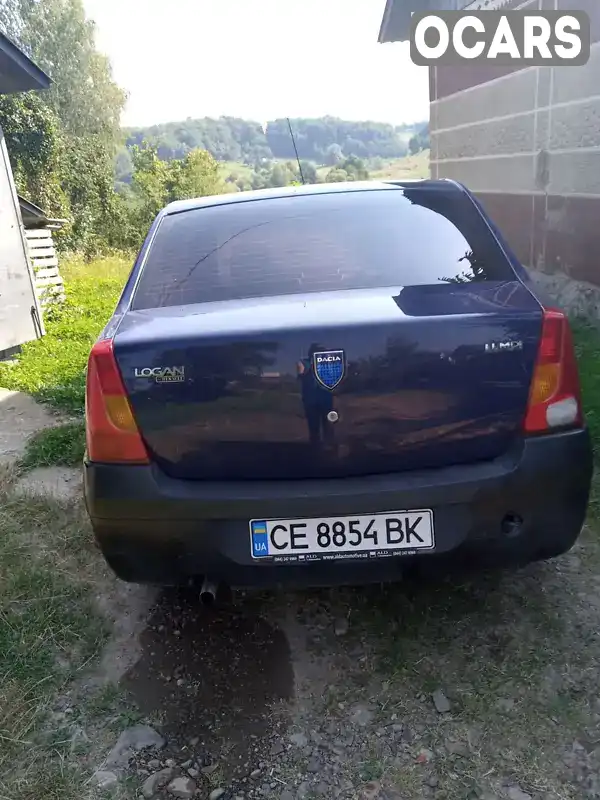 Седан Dacia Logan 2006 1.4 л. Ручная / Механика обл. Черновицкая, Выжница - Фото 1/10