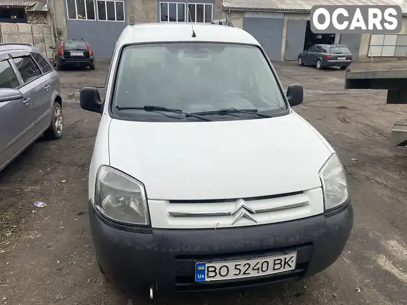 Минивэн Citroen Berlingo 2007 1.56 л. Ручная / Механика обл. Тернопольская, Тернополь - Фото 1/9