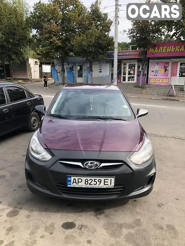 Седан Hyundai Accent 2013 1.6 л. Автомат обл. Запорізька, Запоріжжя - Фото 1/6