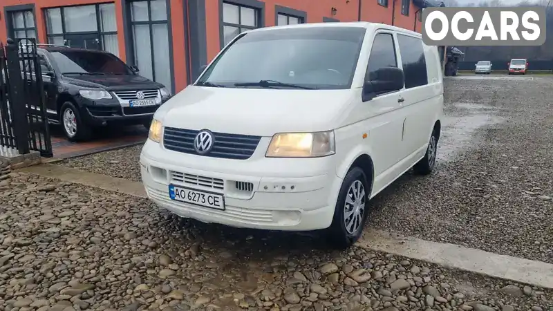 Мінівен Volkswagen Transporter 2005 1.9 л. Ручна / Механіка обл. Закарпатська, Тячів - Фото 1/17