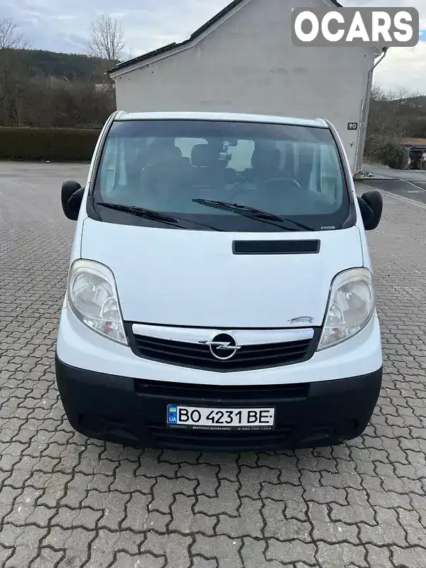 Мінівен Opel Vivaro 2007 2 л. Ручна / Механіка обл. Тернопільська, Тернопіль - Фото 1/18