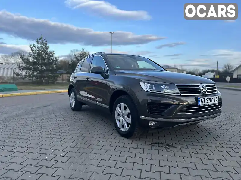 Позашляховик / Кросовер Volkswagen Touareg 2015 2.97 л. Автомат обл. Івано-Франківська, Коломия - Фото 1/21