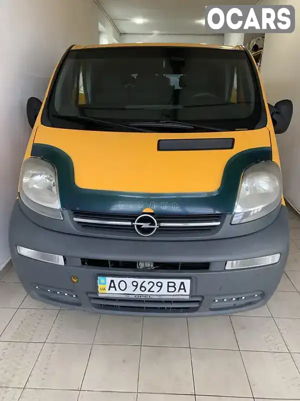 Мінівен Opel Vivaro 2005 1.9 л. Ручна / Механіка обл. Закарпатська, Хуст - Фото 1/16