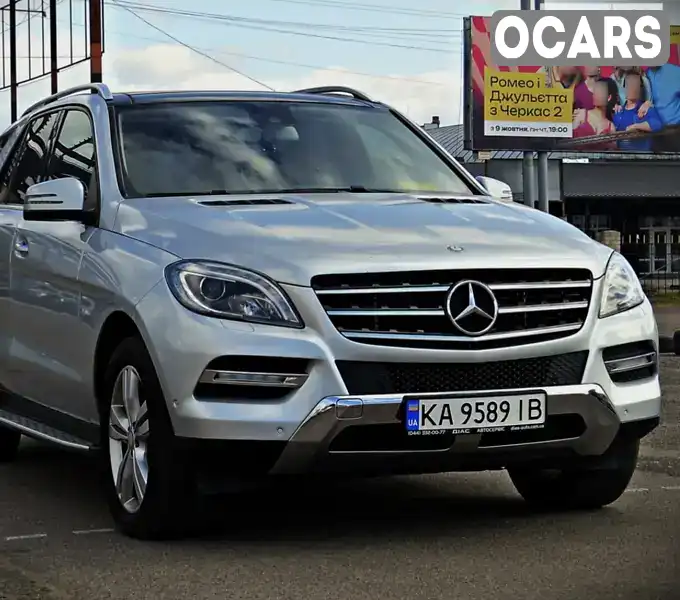 Позашляховик / Кросовер Mercedes-Benz M-Class 2012 3 л. Автомат обл. Черкаська, Черкаси - Фото 1/21