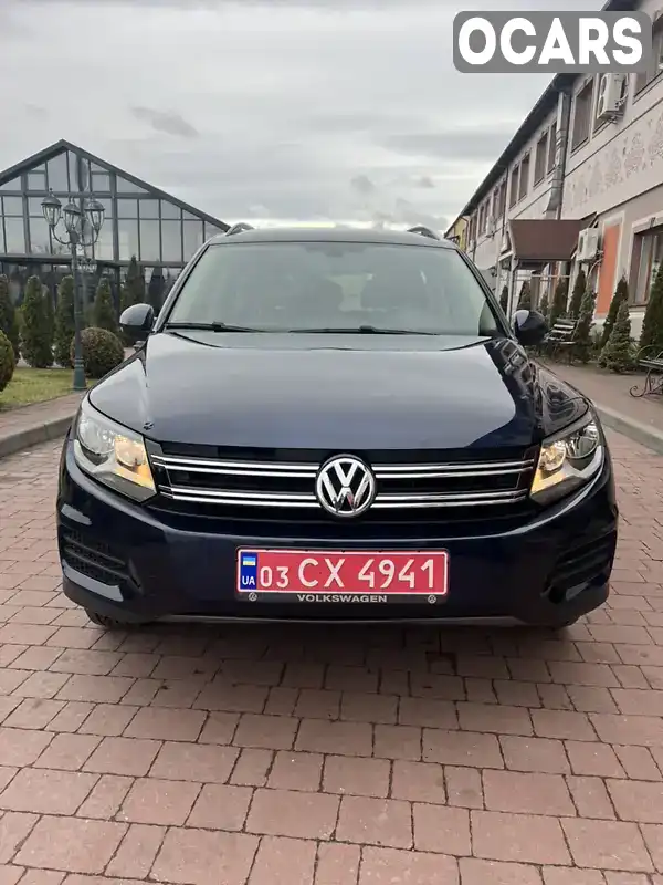 Внедорожник / Кроссовер Volkswagen Tiguan 2016 2 л. Автомат обл. Львовская, Стрый - Фото 1/21