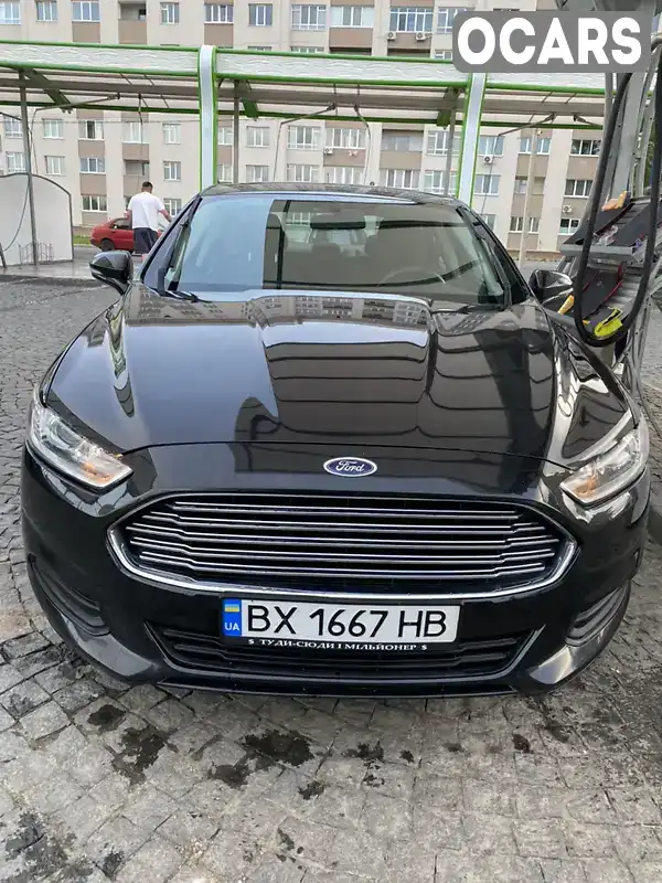 Седан Ford Fusion 2015 2.49 л. Автомат обл. Хмельницкая, Хмельницкий - Фото 1/21