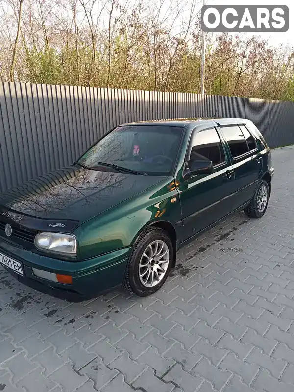 Хэтчбек Volkswagen Golf 1997 1.39 л. Ручная / Механика обл. Тернопольская, Тернополь - Фото 1/15