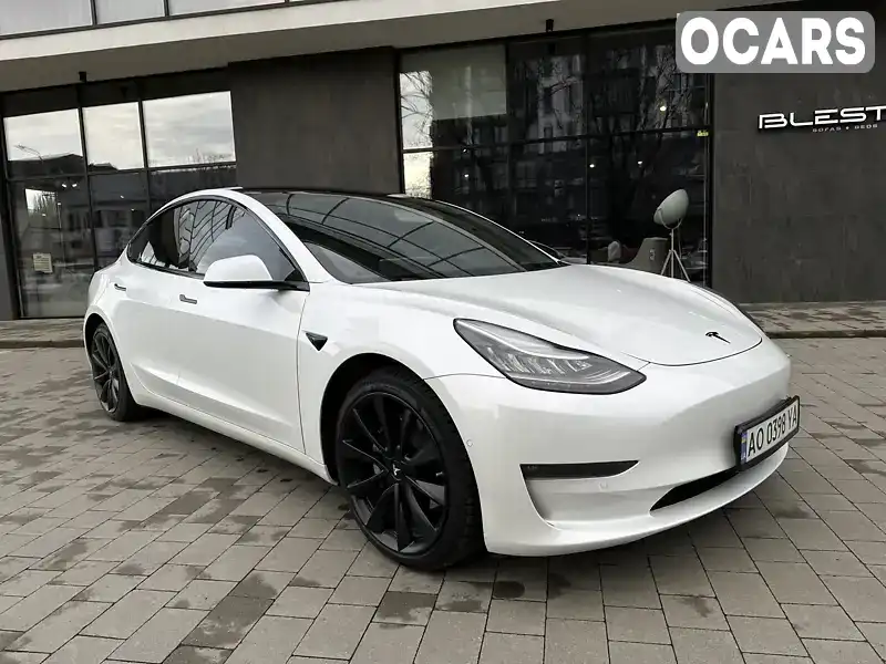 Седан Tesla Model 3 2019 null_content л. Автомат обл. Закарпатська, Ужгород - Фото 1/13