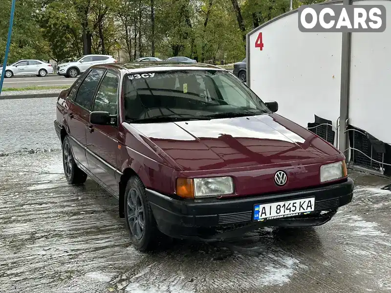 Седан Volkswagen Passat 1988 1.8 л. Ручна / Механіка обл. Київська, Бровари - Фото 1/20