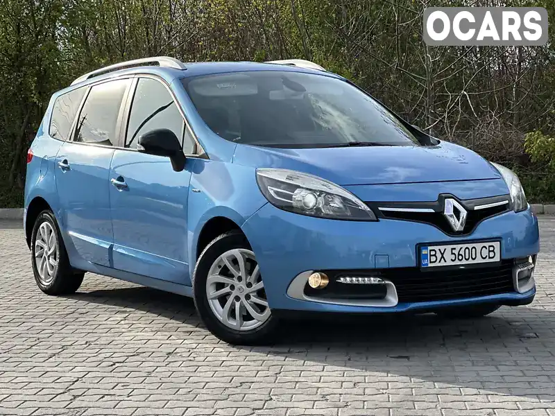 Минивэн Renault Grand Scenic 2014 1.5 л. Автомат обл. Хмельницкая, Хмельницкий - Фото 1/21