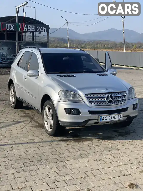 Позашляховик / Кросовер Mercedes-Benz M-Class 2006 2.99 л. Автомат обл. Закарпатська, Тячів - Фото 1/12