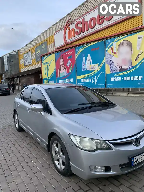 Седан Honda Civic 2008 1.8 л. Ручная / Механика обл. Закарпатская, Ужгород - Фото 1/17