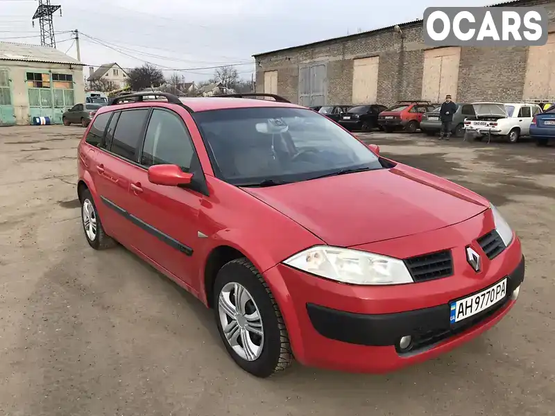 Універсал Renault Megane 2004 1.6 л. Ручна / Механіка обл. Донецька, Краматорськ - Фото 1/12