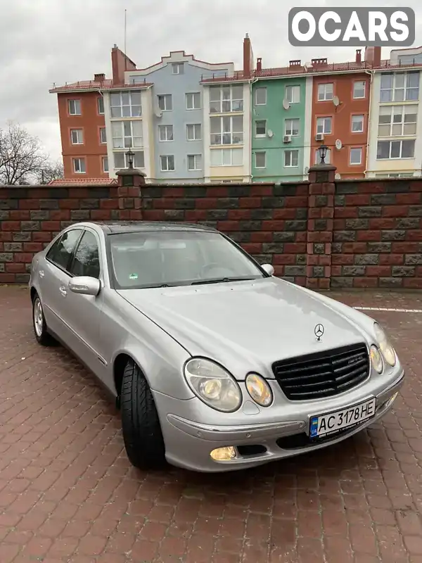 Седан Mercedes-Benz E-Class 2002 3.2 л. Автомат обл. Волынская, Луцк - Фото 1/14