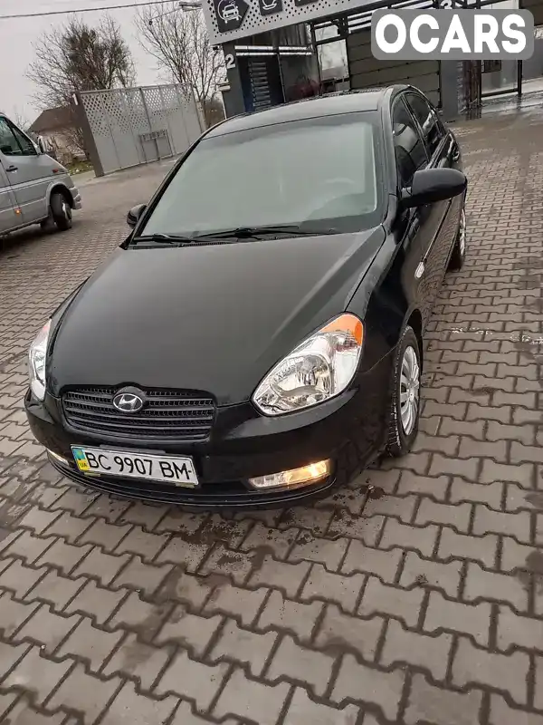 Седан Hyundai Accent 2008 1.4 л. Автомат обл. Львівська, Червоноград - Фото 1/14