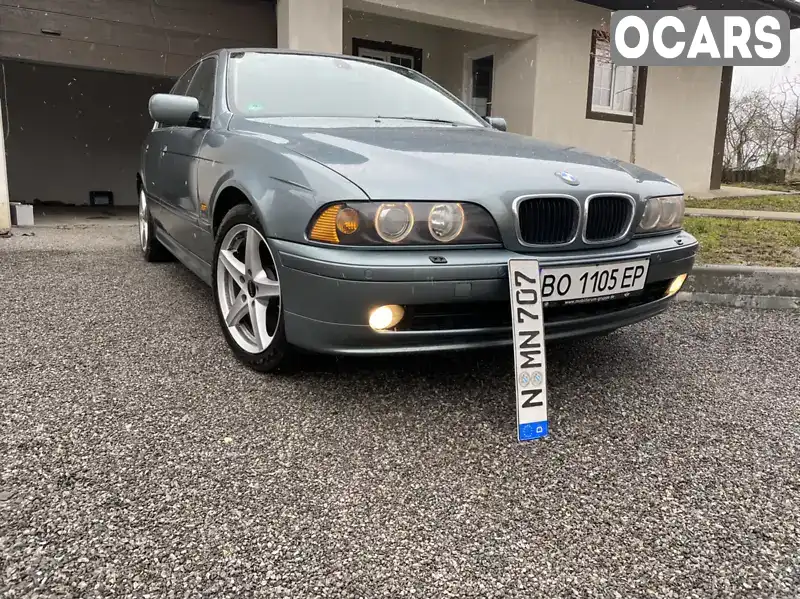 Седан BMW 5 Series 2002 2.17 л. Ручная / Механика обл. Тернопольская, Бучач - Фото 1/21