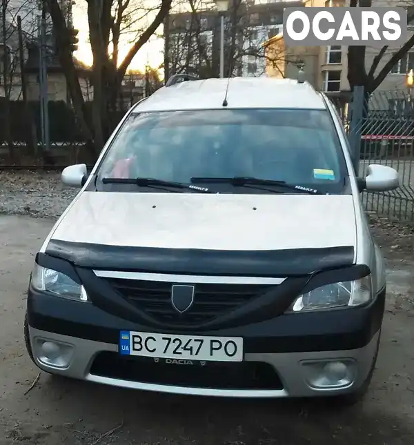 Седан Dacia Logan 2008 1.6 л. Ручная / Механика обл. Львовская, Львов - Фото 1/14