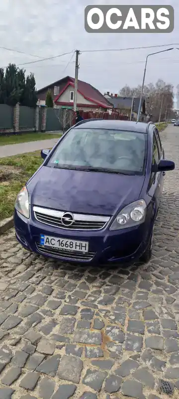 Минивэн Opel Zafira 2012 1.6 л. Ручная / Механика обл. Волынская, Владимир-Волынский - Фото 1/13