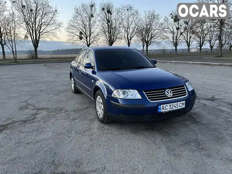 Седан Volkswagen Passat 2001 1.6 л. Ручна / Механіка обл. Волинська, Луцьк - Фото 1/15