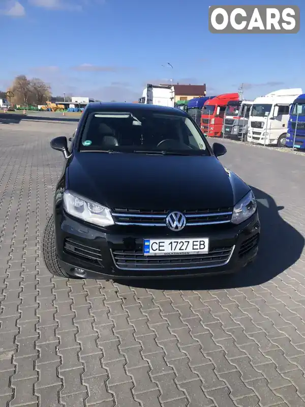 Внедорожник / Кроссовер Volkswagen Touareg 2013 2.97 л. Автомат обл. Черновицкая, Черновцы - Фото 1/16