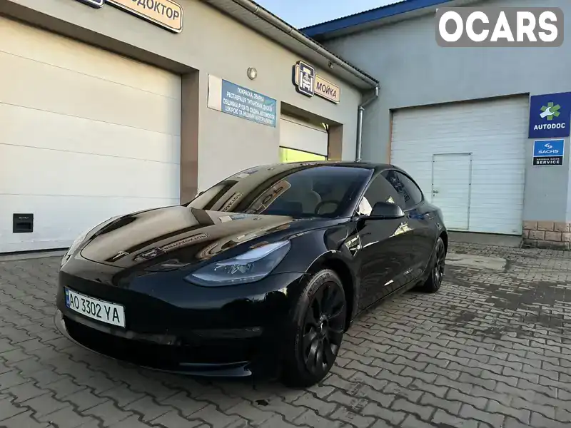 Седан Tesla Model 3 2021 null_content л. Автомат обл. Закарпатська, Ужгород - Фото 1/21