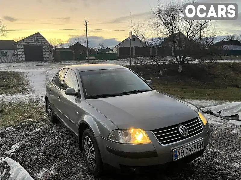 Седан Volkswagen Passat 2001 1.98 л. Ручна / Механіка обл. Вінницька, Іллінці - Фото 1/9