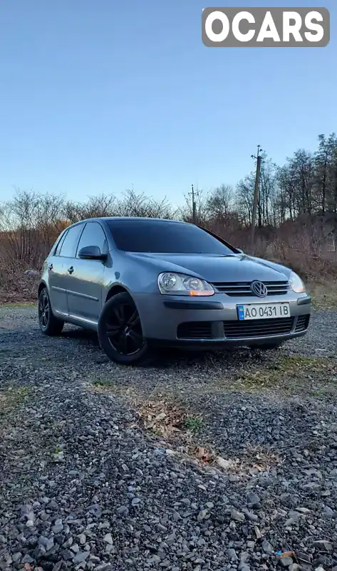 Хэтчбек Volkswagen Golf 2005 1.4 л. Ручная / Механика обл. Закарпатская, Хуст - Фото 1/21