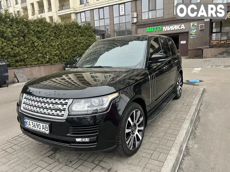 Внедорожник / Кроссовер Land Rover Range Rover 2013 4.4 л. Автомат обл. Киевская, Киев - Фото 1/21