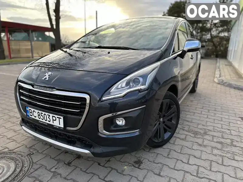 Позашляховик / Кросовер Peugeot 3008 2014 2 л. Автомат обл. Львівська, Львів - Фото 1/18