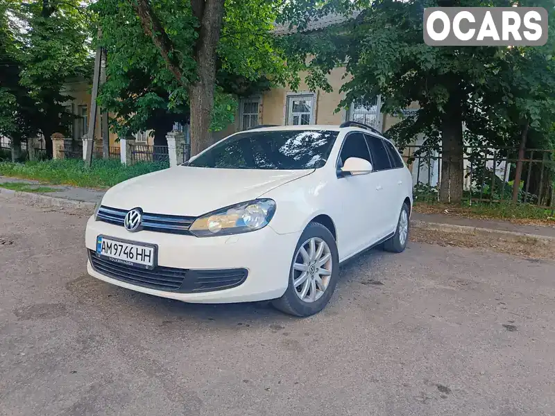 Универсал Volkswagen Golf 2010 1.6 л. Автомат обл. Житомирская, Бердичев - Фото 1/21