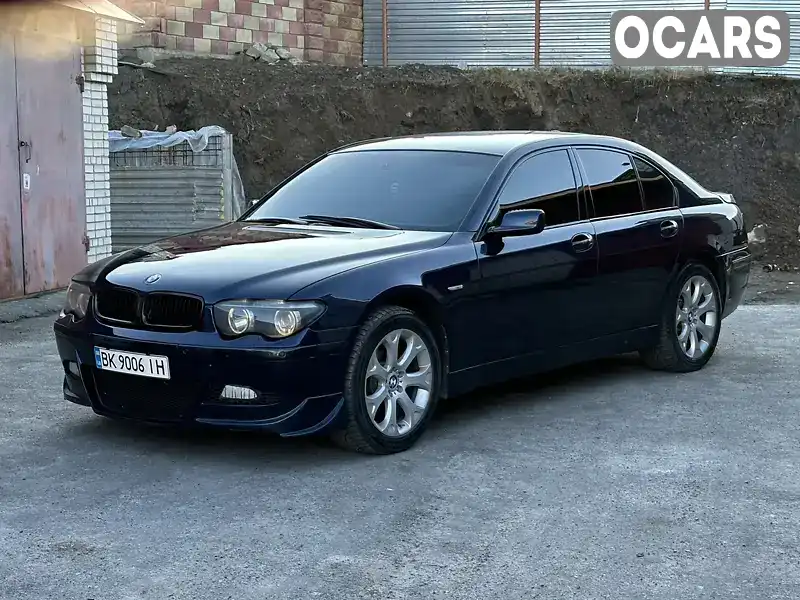 Седан BMW 7 Series 2003 2.99 л. Автомат обл. Рівненська, Рівне - Фото 1/18