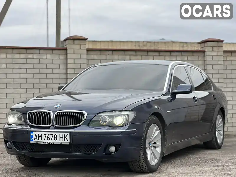 Седан BMW 7 Series 2005 4.8 л. Автомат обл. Житомирська, Бердичів - Фото 1/21
