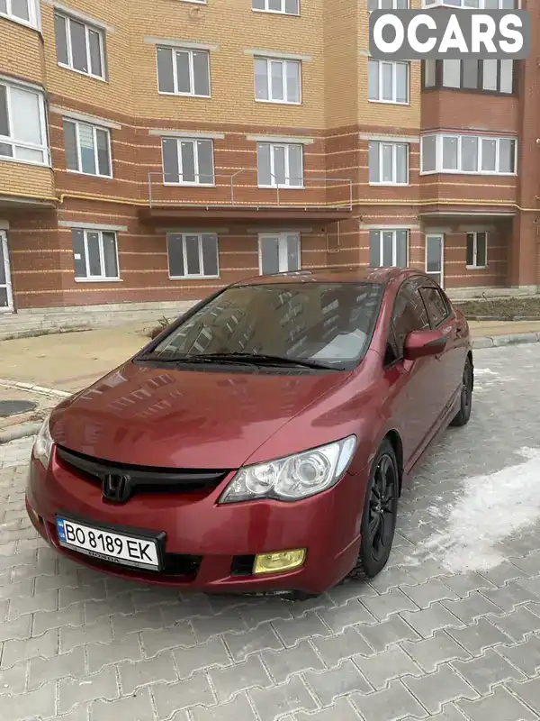 Седан Honda Civic 2008 1.8 л. Автомат обл. Тернопольская, Тернополь - Фото 1/21