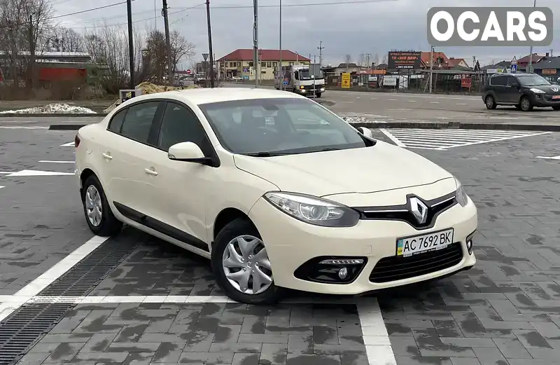 Седан Renault Fluence 2013 1.46 л. Ручна / Механіка обл. Волинська, Луцьк - Фото 1/21