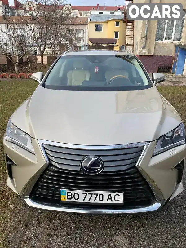 Позашляховик / Кросовер Lexus RX 2019 3.5 л. Варіатор обл. Тернопільська, Тернопіль - Фото 1/21