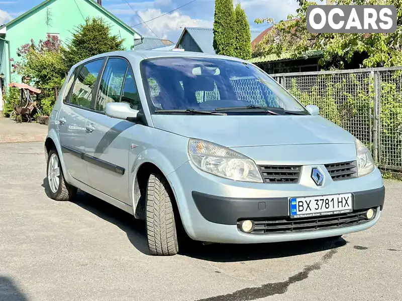 Мінівен Renault Scenic 2004 1.6 л. Ручна / Механіка обл. Хмельницька, Старокостянтинів - Фото 1/17